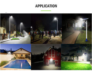 Haute puissance aluminium SMD étanche IP65 100w 150w 200w 300w 400w 500w route commerciale extérieur LED lampadaire solaire - Product Image 6