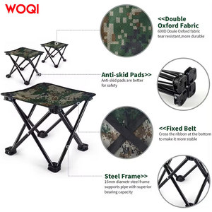 Silla Plegable para Camping Woqi, de Aluminio, Cuadrada, con Tela Oxford, Portátil, Ligera y Compacta para Jardín - Product Image 5