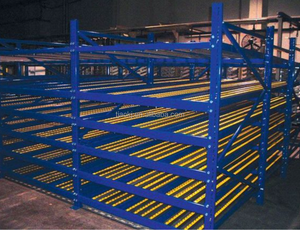 AOCHEN中国工場製 簡単組み立て 高強度スチール倉庫 カートンフローラックシステム 折りたたみ式 粉体塗装 - Product Image 3