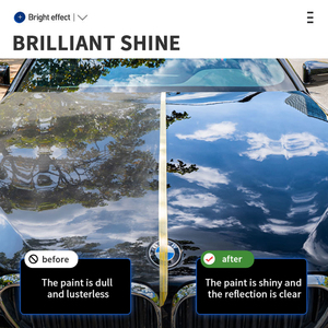 น้ำยาเคลือบเซรามิกสำหรับรถยนต์ ป้องกันน้ำ ติดทนนาน ขัดเงาสีรถยนต์ พร้อมเคลือบเงาอย่างรวดเร็ว สำหรับการดูแลรักษารถยนต์ - Product Image 4
