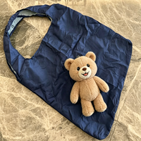 Porte-clés en peluche personnalisé écologique, sac en peluche portable vert, jouet personnalisé unique, breloque de sac en peluche personnalisée de haute qualité