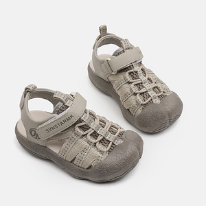 Sandalias <span class=keywords><strong>para</strong></span> Niños 2025, Nuevas Sandalias de Verano Antideslizantes con Cierre de Velcro, Altura hasta el Tobillo, Suela de Goma, <span class=keywords><strong>Chanclas</strong></span> de Playa - Product Image 3