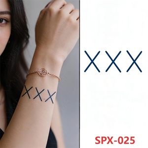 Tatuajes Temporales Semipermanentes al por Mayor, Resistentes al Agua, Seguros para la Piel, <span class=keywords><strong>de</strong></span> Larga Duración (15 Días), Mini, Realistas, con Tinta <span class=keywords><strong>de</strong></span> Jugo - Product Image 5