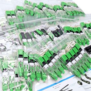 SC Fiber Optic Fast <b>Connector</b> UPC APC 55mm Transparent Button FTTH ESC250D Single-Mode Fiber Optic <b>Quick</b> <b>Connector</b> - Product Image 5