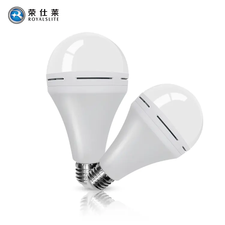 2 Years warranty Raw Material IC/ DOB Driver single and double Batteries Affordable Rechargeable LED Emergency Bulb