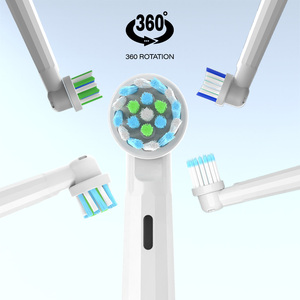 Têtes de <span class=keywords><strong>brosse</strong></span> à dents de remplacement durables, recharges compostables à base de plantes, matériaux biodégradables personnalisables - Product Image 3