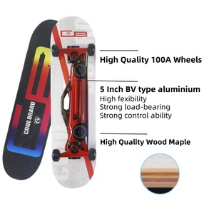 JIESEN ขายส่งสเก็ตบอร์ด <span class=keywords><strong>Baker</strong></span> ระดับมืออาชีพ ทำจากไม้เมเปิ้ล ขนาด 7.0 8.0 8.25 นิ้ว สเก็ตบอร์ดสำเร็จรูป ราคาถูก คุณภาพสูง - Product Image 2