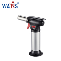 Réchaud à gaz portable et coupe-vent, type torche, allume-gaz au butane