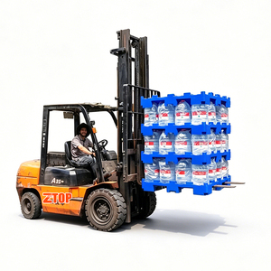 Palette de bidons d'eau multi-niveaux emboîtables 18L, 18,9L, 19L, 20 Litros, <span class=keywords><strong>5</strong></span> Gallons, avec assurance commerciale - Product Image 1