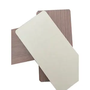 Papel melamina tablero de partículas madera contrachapada muebles tablero de fibra dura tablero impreso multicapa MDF precio chapa de arce chapa de nogal