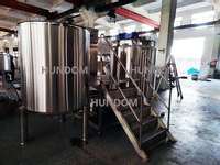 Machine de fabrication de savon liquide détergent 1000L 2000L 3000L réservoir de mélange en acier inoxydable avec plate-forme d'escalier personnalisé