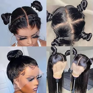 8inch Full Lace <strong>Braid</strong> <strong>Wigs</strong> Natural Raw Virgin Human Hair Lace Front,Transparent Hd 360 Full Lace Braided <strong>Wigs</strong> for Black Women - Product Image 2