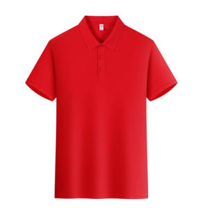 Polo ajustado liso de 220G para hombre, Polo estampado de poliéster 100%, Polo personalizado con logotipo propio, Polo de manga corta para hombre - Product Image 5