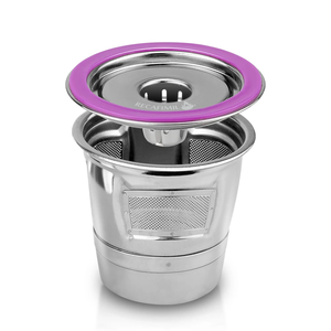 Série <span class=keywords><strong>Barista</strong></span> : Outils à café domestiques – Filtre réutilisable en acier inoxydable pour dosettes de café, accessoire pour machine à café K200 K300 K400 - Product Image 3