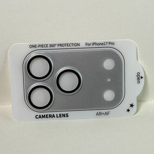 Film protecteur d'objectif d'appareil photo 9H AR AF HD transparent anti-rayures et antichoc pour iPhone 17 Series iPhone 17 Pro Max - Product Image 3