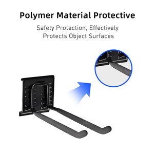 Bốn inch sâu đôi móc treo tường móc & Tường Tổ chức treo tường móc - Product Image 4