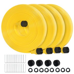 Lot de 4 tuyaux d'<span class=keywords><strong>arrosage</strong></span> perforés de 7,6 m, <span class=keywords><strong>tuyau</strong></span> d'<span class=keywords><strong>arrosage</strong></span> flexible pour pelouse et jardin, idéal pour l'<span class=keywords><strong>arrosage</strong></span> de la cour et l'entretien des plantes - Product Image 6