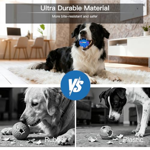 Nouveau jouet interactif pour chien : balle intelligente qui bouge et rebondit avec lumières colorées, jouet automatique pour chien - Product Image 2