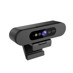 2K Facial Recognition Camera, Hello Compatible Webcam With <b>Microphone</b>, <b>Computer</b> Camera USB Privacy Cover Facial Recognition Came - Product Image 1