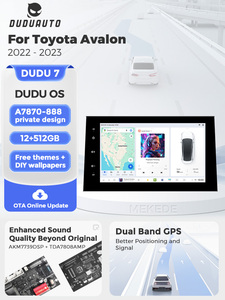 วิทยุติดรถยนต์ DUDUAUTO DUDU7 A7870 AKM7739 DSP 12+512G QLED สำหรับรถยนต์โตโยต้า อวาลอน ปี 2022-2023 - Product Image 2