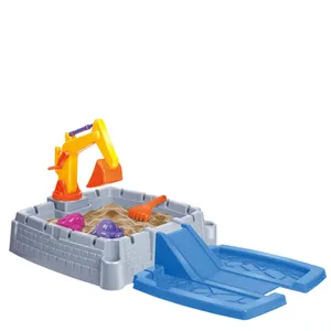 Sand Spieltisch für Kinder Sand-und Wasser tisch mit Formen Kinder Sommer Outdoor Beach Sand Spielset Spielzeug