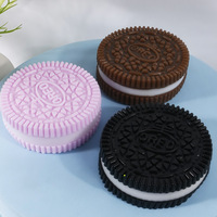 Jouet créatif anti-stress en pâte thermo-plastique super douce, mini Oreo musical et coloré, sensation de boue, pour la décompression