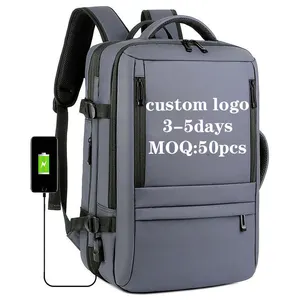 OEM ODM Computer Rucksack Anti Diebstahl Rucksack Rucksack Smart Laptop Rucksack USB Aufladen Notebook Schulbuch Tasche für Männer