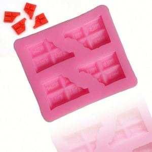 Herramientas para Decorar Fondant, Moldes de Silicona con Forma de Waffle, Molde para Pastel de Chocolate, OEM/ODM - Product Image 1