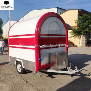 Kiosque extérieur à prix d'usine remorque rue camion de nourriture congelée café vélo chariot nouveau Kiosque Tuk boulangerie crème glacée Hot Dog vente - Product Image 3