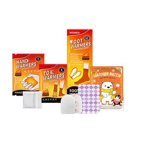 Calentadores de manos corporales con autocalentamiento desechables Paquetes de calor de bolsillo para manos calientes Suministro de atención médica súper cálido - Product Image 5