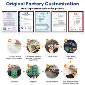 ألعاب نارية فاخرة رائعة شكل مصباح زجاجي قلادة فيلا فندق معلقة ثريا ليد - Product Image 5