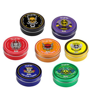 150มล. <span class=keywords><strong>เคลือบ</strong></span>แว็กซ์แบบแข็งสำหรับผู้ชายและผู้หญิงเจลโพเมดจัดแต่งทรงผมกล่องอลูมิเนียมใส่ผมแว็กซ์ฉลากส่วนตัว - Product Image 1