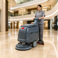 Nettoyeur de sols autopropulsé CleanHorse H10, machine de nettoyage de sols à batterie, laveuse-sécheuse pour usine d'électronique
