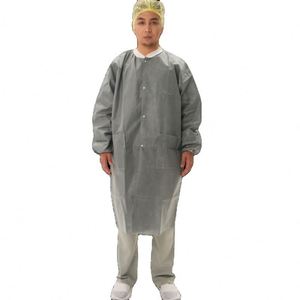 Blouses de laboratoire scolaires personnalisées de haute qualité - Product Image 6