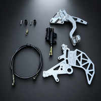 Système de frein arrière Ultra Bee, kit de pompe à frein hydraulique à double étrier anodisé CNC
