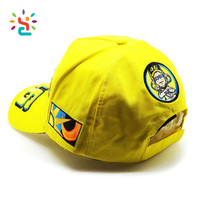 Nouveaux produits Stream 3D broderie Sport chapeaux et casquettes jaune propriétaire personnalisé Anime Hip Hop rue casquette de Baseball