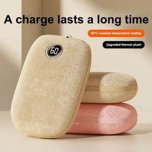 Batería Externa Mini LED Digital Dos en Uno al por Mayor, Calentador de Manos Recargable de 6000mAh con Entrada Tipo-C de 5W y Batería de Li-Polímero - Product Image 2