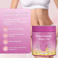 Gummies Probiotiques OEM pour Femmes à l'Orme Rouge, Vitamines, 60 Unités, Santé Vaginale, Équilibre du pH, Saveur Ananas