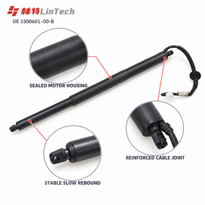 LinTech Soporte de Tapa de Maletero Delantero Izquierdo de Alta Calidad 1500601-00-B, Reemplazo OEM para Piezas de Restauración del Maletero Delantero del <span class=keywords><strong>Tesla</strong></span> <span class=keywords><strong>Model</strong></span> Y - Product Image 3
