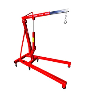 Competitive Price Hydraulic Fixed 2Ton Engine Crane For Workshop Repairing