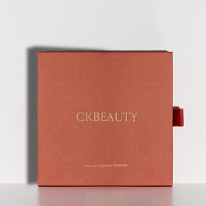 Tùy chỉnh màu sắc in sang trọng cao cấp giấy mỹ phẩm Bộ dụng cụ bao bì hộp quà tặng cho make up - Product Image 3