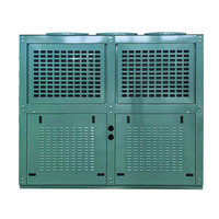 Unité de condensation à compresseur scroll ZB en forme de V, 20HP~30HP, R404A, refroidie par air, pour chambre froide à température moyenne à élevée