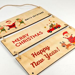 Hot Selling Fashionable Durable Sublimation Decorative Wall Twine <b>Wooden</b> <b>Sign</b> Wholesale Mdf <b>Custom</b> Door Hanger - Product Image 2