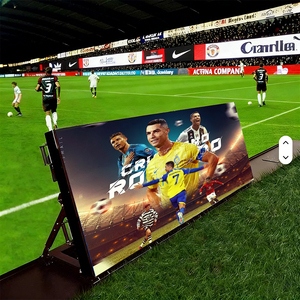 Schermo LED perimetrale a maschera morbida con design <span class=keywords><strong>di</strong></span> sicurezza, display LED per campi da calcio, eventi e piste da <span class=keywords><strong>corsa</strong></span>, direttamente dalla fabbrica - Product Image 3