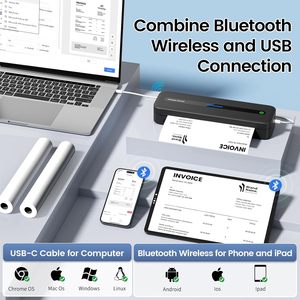 2024 mới phomemo m832 300dpi A4 xách tay inkless máy in túi Máy in nhiệt - Product Image 6