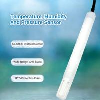Sensor Tekanan Atmosfer, Suhu, dan Kelembapan 3-in-1 RS485 dengan Pelindung Radiasi Matahari untuk Proyek Kota Pintar (CDW-33A)