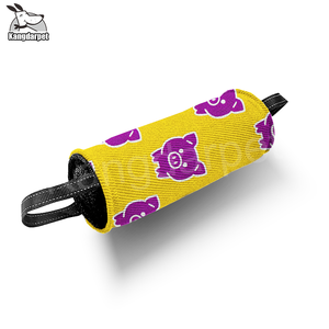 Mainan Tarik Latihan Gigit Anjing yang Tahan Lama - Mainan Tarik Interaktif dengan Pegangan Ganda untuk Anjing Kecil/Sedang/Besar, Pola yang Dapat Disesuaikan - Product Image 1