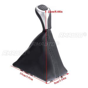 1x 5 Speed / 6 Speed Handle Leather Shifter Car Inner Gear Shift Knob With <b>Boot</b> <b>Cover</b> for BMW F30 F31 F32 F33 F34 F35 F36 - Product Image 6