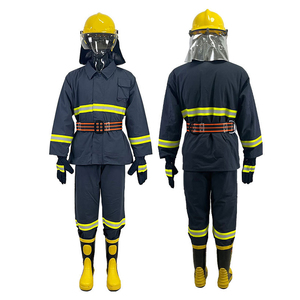 Premium ISO certificado impermeable resistente al fuego duradero <span class=keywords><strong>profesional</strong></span> aramida Material <span class=keywords><strong>bombero</strong></span> <span class=keywords><strong>traje</strong></span> protector resistencia al calor - Product Image 1