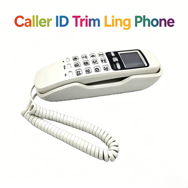 Wholesale Manufacturer Wall Mounted Telephone Landline Home Phone Desktop Fixed Wired Phone for Home Hotel Office